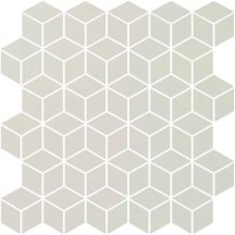 Winckelmans Mosaic Special Shapes Alternative Layout Diamonds Super White Bas 27.5x28.5