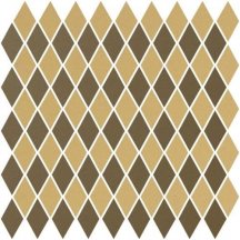 Winckelmans Mosaic Special Shapes Decor Arlequin Diamonds 001 27x27.5