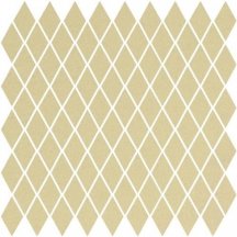 Winckelmans Mosaic Special Shapes Linear Layout Diamonds Ivory Ivo 27x27.5