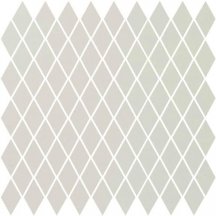 Winckelmans Mosaic Special Shapes Linear Layout Diamonds Super White Bas 27x27.5