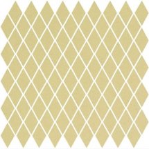 Winckelmans Mosaic Special Shapes Linear Layout Diamonds Vanille Van 27x27.5