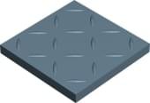 Winckelmans Simple Colors Anitslip Cx.10 Relief R10 Blue Beu 10x10