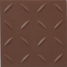 Winckelmans Simple Colors Anitslip Cx.10 Relief R10 Brown Bru 10x10