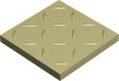 Winckelmans Simple Colors Anitslip Cx.10 Relief R10 Ivory Ivo 10x10