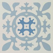 Winckelmans Simple Colors Decors Encaustic Enc02 Lis 08 10x10