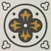 Winckelmans Simple Colors Decors Encaustic Enc03 Remi 01 10x10