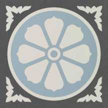 Winckelmans Simple Colors Decors Encaustic Enc04 Caen 03 10x10