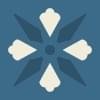 Winckelmans Simple Colors Decors Encaustic Enc06 Fleur 22 5x5