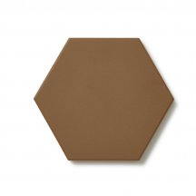 Winckelmans Simple Colors Hexagon Hex.15 Coffee Caf 14.9x17.3