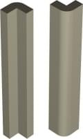 Winckelmans Simple Colors Skirting Swimming Pool Angle Ext. Pale Grey Grp 2.7x10