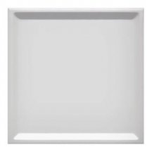 Wow Essential Inset L White Gloss 25x25