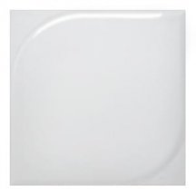 Wow Essential Leaf L White Gloss 25x25