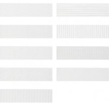 Wow Gradient Decor White Matt 7.5x30