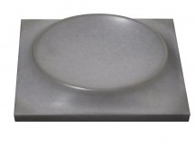 Wow Wow Collection Moon Concrete 12.5x12.5