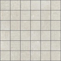 Aparici Baffin Grey Mud Mosaico 5x5 29.75x29.75