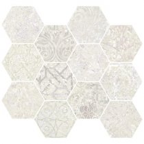 Aparici Bohemian Sand Natural Mosaico Hexagonal 30x28