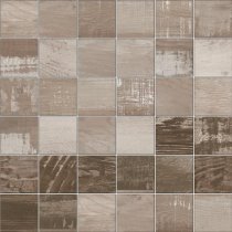 Aparici Chalkwood Brown Natural Mosaico 5x5 29.75x29.75