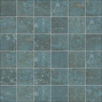Aparici Grunge Blue Lappato Mosaico 5x5 29.75x29.75