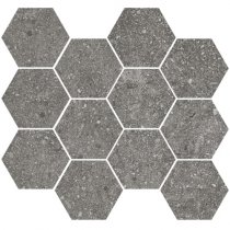 Aparici Lithops Grey Natural Mosaico Hexagonal 30x28