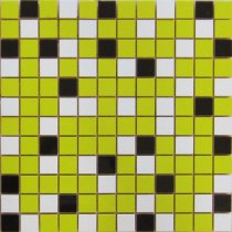 Aparici Nordic Mix Lime Mosaico 2.5x2.5 29.75x29.75