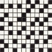 Aparici Nordic Mix Negro Mosaico 2.5x2.5 29.75x29.75