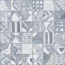 Aparici Tex Grey Pattern Natural Mosaico 5x5 29.75x29.75