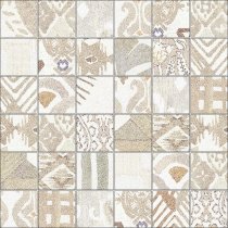 Aparici Tex Ivory Pattern Natural Mosaico 5x5 29.75x29.75