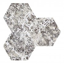 Apavisa Inedita White Natural Hexagon 25x29