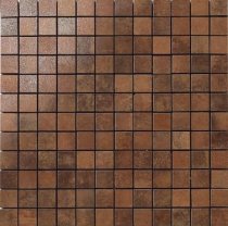 Apavisa Metal Copper Lappato Mosaic 2.5x2.5 29.75x29.75