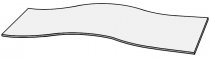 Apavisa Microcement Brown Lappato Curve 29.67x118.8