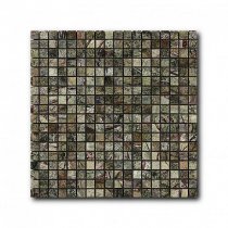 Art And Natura Marble Mosaic Rain Forest Green 30.5x30.5