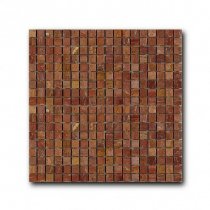 Art And Natura Marble Mosaic Red Travertine 30.5x30.5