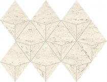 Atlas Concorde Marvel Travertine White Mosaico Origami 28x41