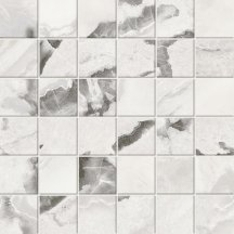 Atlas Concorde Russia Forte Dei Marmi Quark Oyster White Mosaic Lap 30x30
