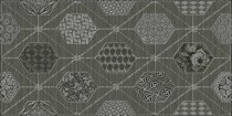 Azori Devore Gris Geometria Decor 31.5x63