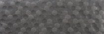 Azulev Basalt Hexagon Antracita Rect 29x89