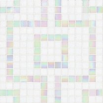 Bisazza Decori 20 Labirinto Bianco 32.2x32.2