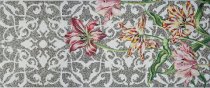 Bisazza Decori In Tecnica Artistica Tulips Grey A 10x10 120.5x290.5