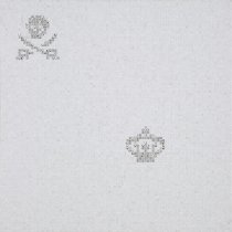 Bisazza The Crystal Collection Skulls And Crowns White 0.97x0.97