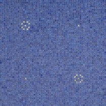 Bisazza The Crystal Collection Stars Blue 64.7x64.7