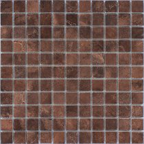 Caramelle Venezia Brown Pol Mosaic 30x30