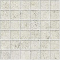 Century Glam Bianco Mosaico Su Rete 30x30