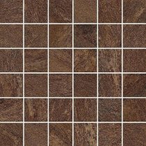 Century Stonerock Rust 4.7x4.7 Mosaico Su Rete 30x30