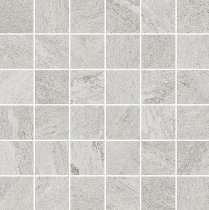 Century Stonerock White 4.7x4.7 Mosaico Su Rete 30x30
