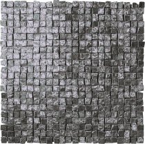 Cerasarda Le Ossidiane Mosaic Spacco 1x1 Silver 30x30