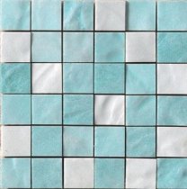 Cerasarda Trasparenze Marine Mosaico Tessera Mix Verde 20x20