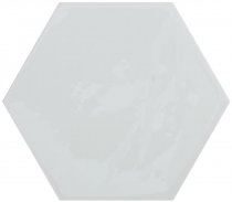 Cifre Kane Hexagon White 16x18