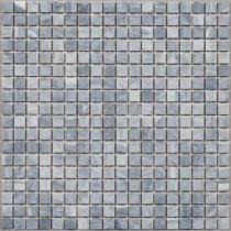 Dao Stone Mosaic Silver Grey 15x15 Vintage 30x30