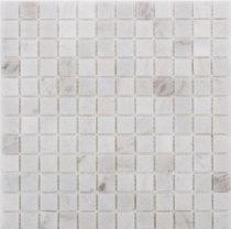 Dao Stone Mosaic Snow White 23x23 Polished 30x30