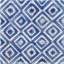 Diffusion Doremail Asori Lisbonne Bleu 10x10